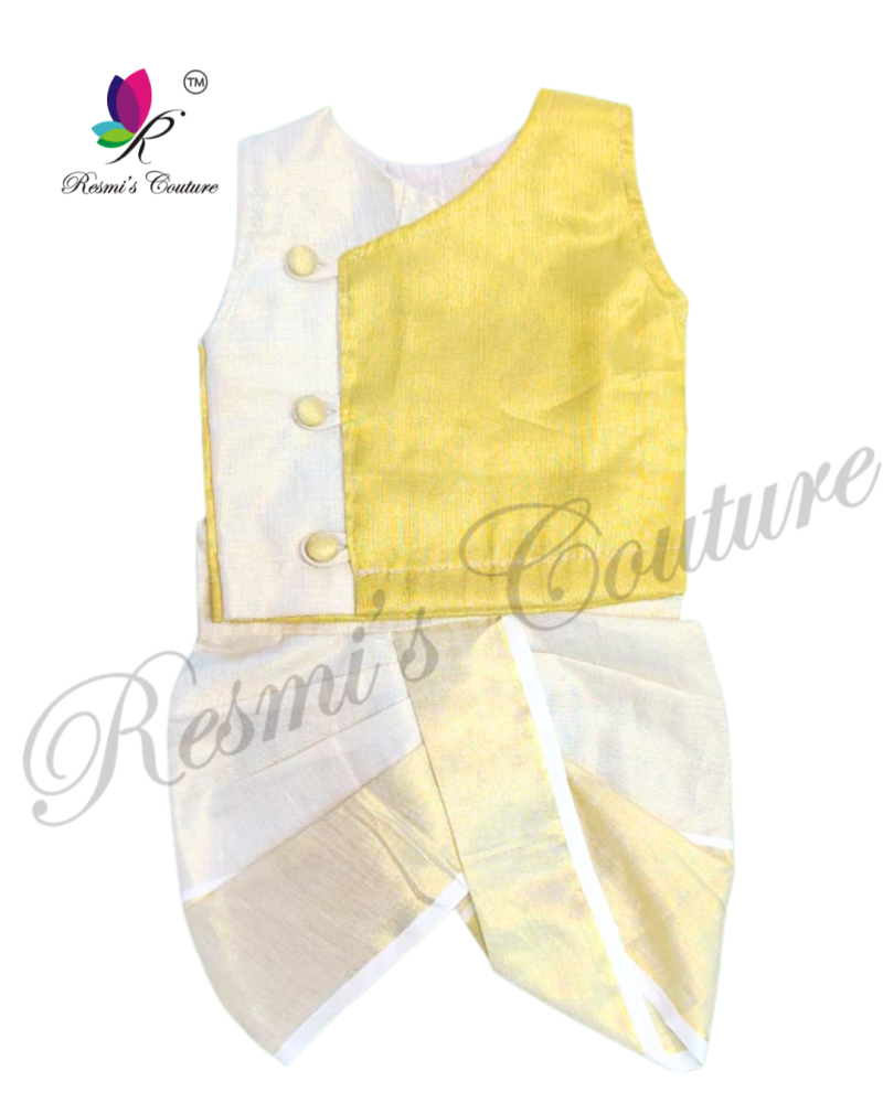 Tissue Kurta Dhoti